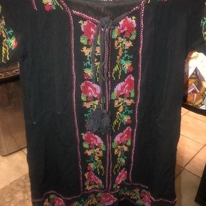 Mexican embroidered shirt